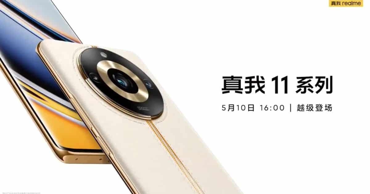 realme, il 10 maggio in Cina la serie 11 Pro 5G in partnership con un designer