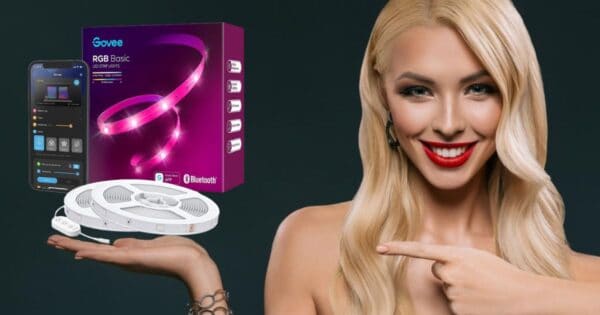 Illumina la stanza con la striscia LED da 20 metri a 19€, usala con Alexa