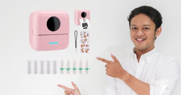 Stampante termica smart portatile, costa solo 41€ su Amazon