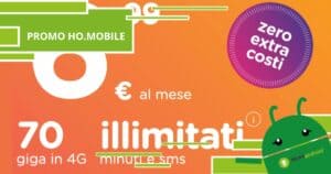 Ho.Mobile, hai meno di un mese di tempo per abbonarti alla promo a 7 euro