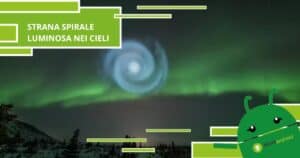 SpaceX, nei cieli dell'Alaska è comparsa un'affascinante spirale luminosa