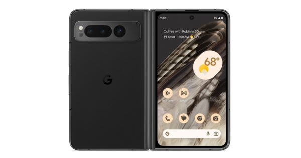 Google, Pixel Fold, smartphone pighevole, render