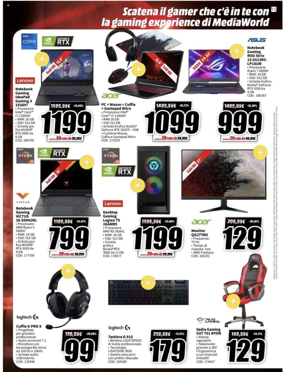 MediaWorld Volantino