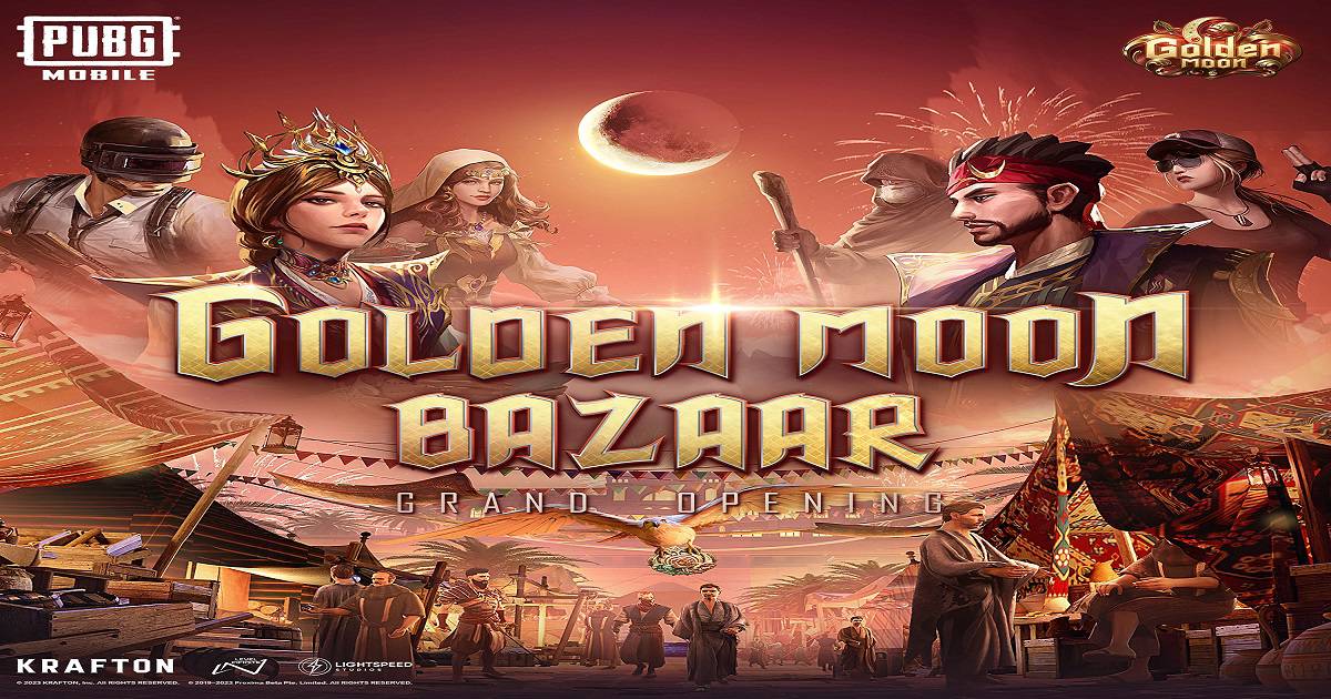 PUBG MOBILE, Golden Moon, The Tides, Bazar Golden Moon, gaming