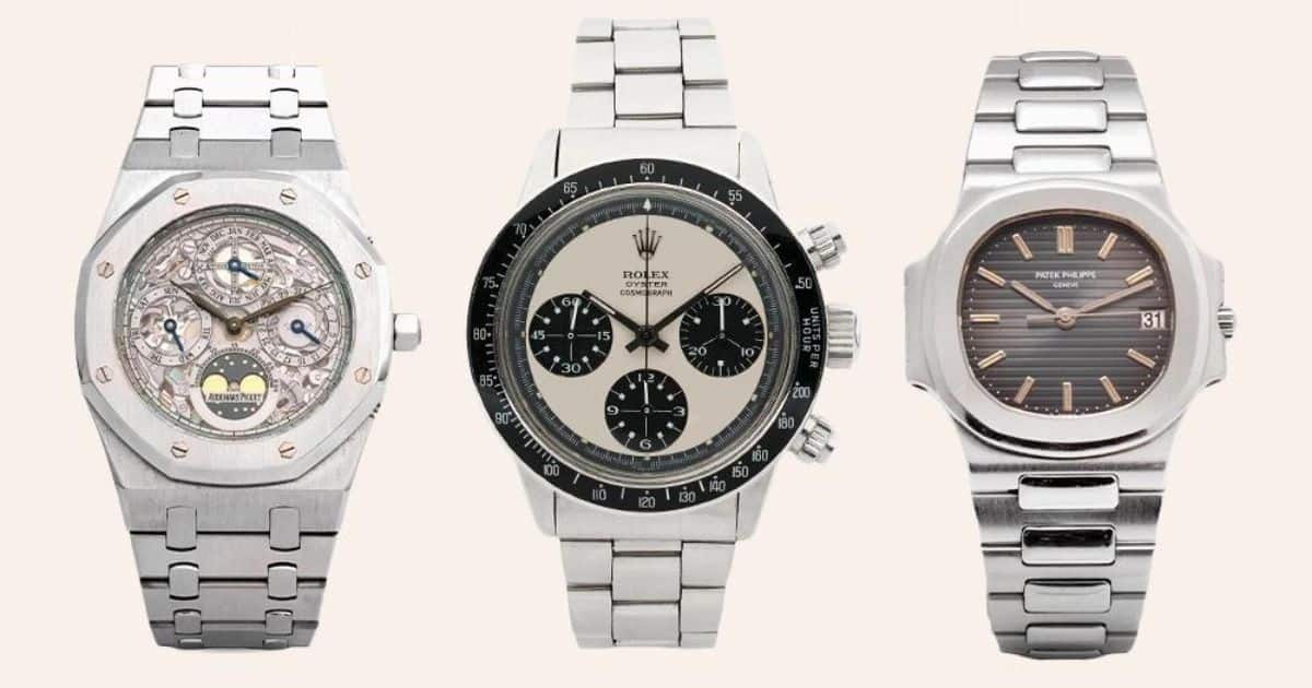 Rolex, Patek Philippe, Audemars Piguet, gli orologi più COSTOSI