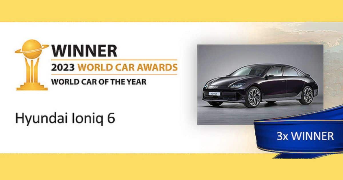 Hyundai IONIQ 6 vince ai World Car Awards con ben tre premi 