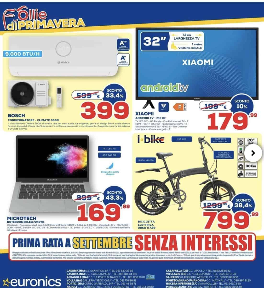 Euronics volantino