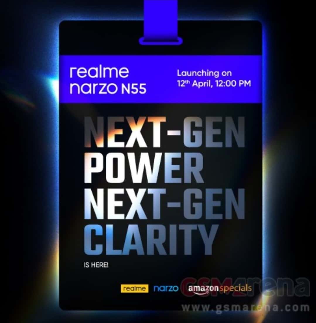 Realme narzo c55 in arrivo 2
