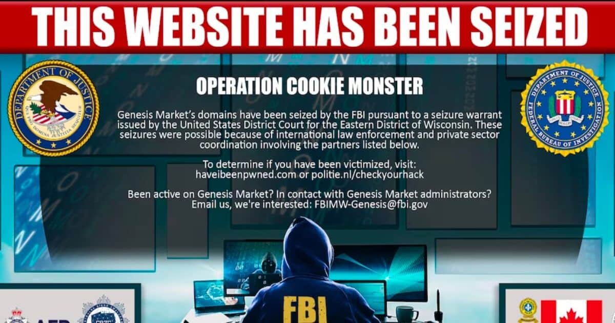 Sequestrato il dominio Genesis Market, il mercato nero più usato dagli hackers