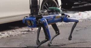 Un cane robot comandato da un’IA