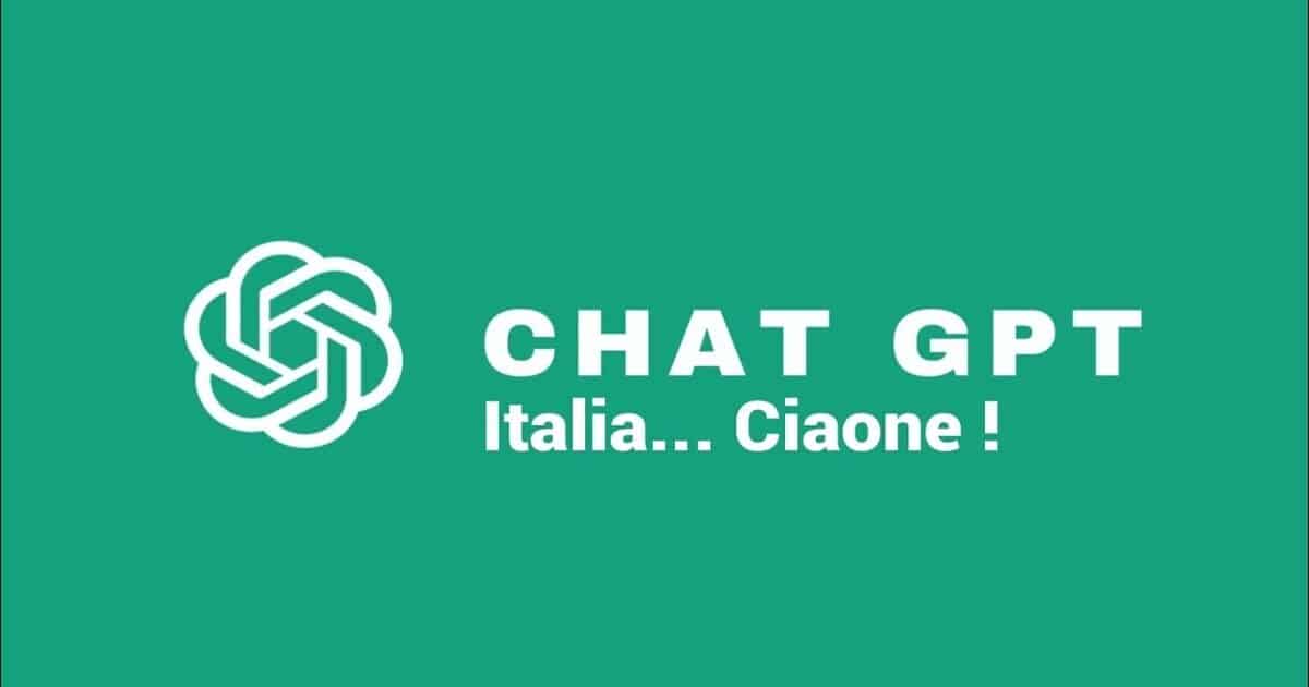 chatGPT bannato in Italia