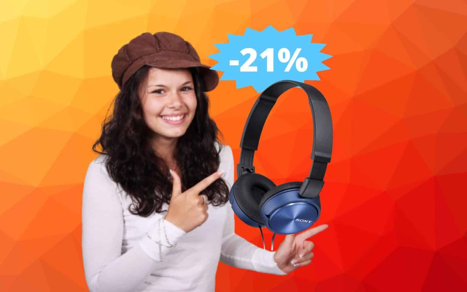 Sony si affida ad Amazon e offre le nuove Cuffie Sony on-ear ad un prezzo eccezionale