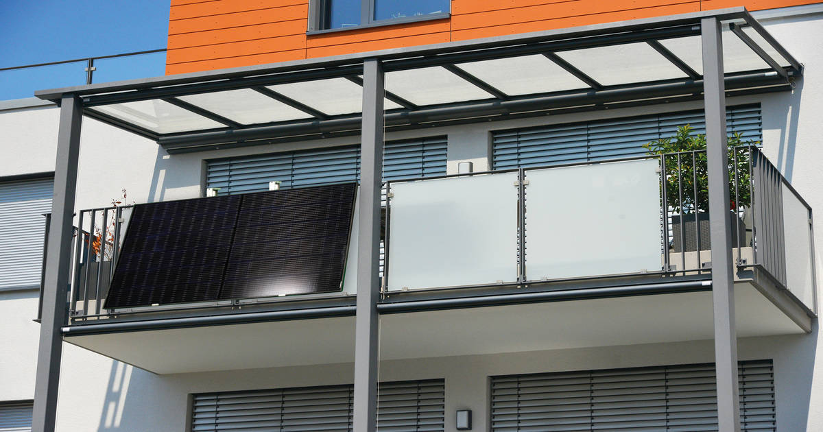 il pannello fotovoltaico che si monta sul balcone