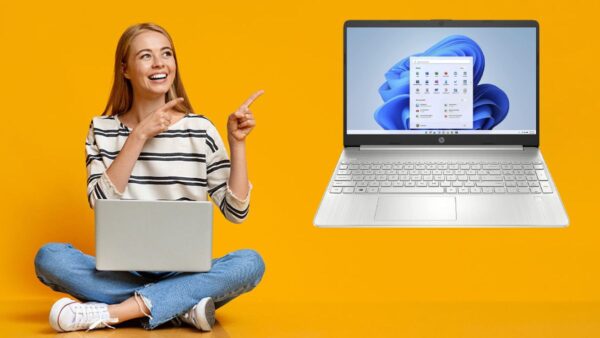 Notebook HP con AMD Ryzen 5 e 8GB di RAM su Amazon in SCONTO