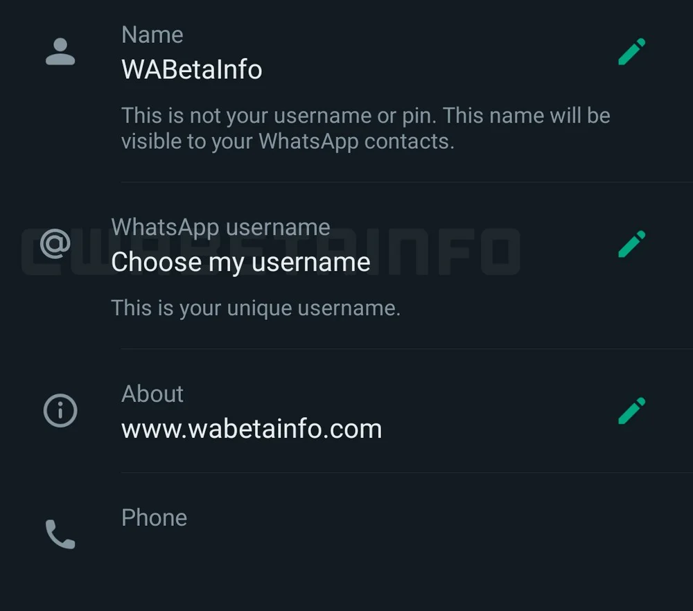 WhatsApp: in arrivo i nickname personalizzati, primi segnali in beta