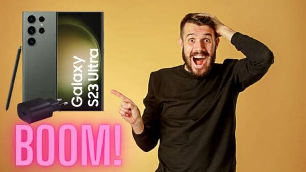Samsung Galaxy S23 Ultra con quasi 100€ di sconto su Amazon, prendilo subito