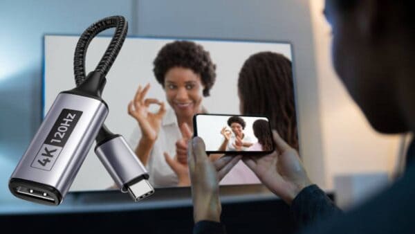 Collega lo smartphone alla TV in 4K con l'adattatore in SUPER SCONTO su Amazon