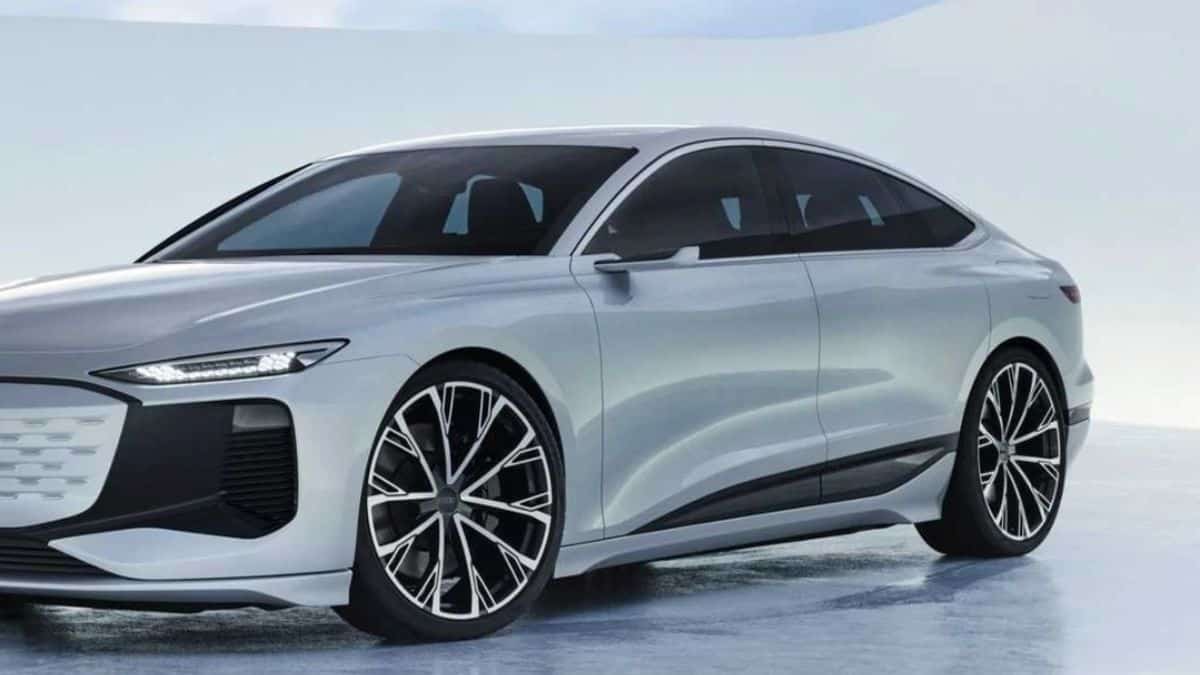 Audi A6 e-tron foto spia Nurburgring