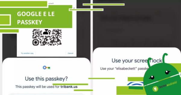 Google, presto le password verranno sostituite dalle passkey