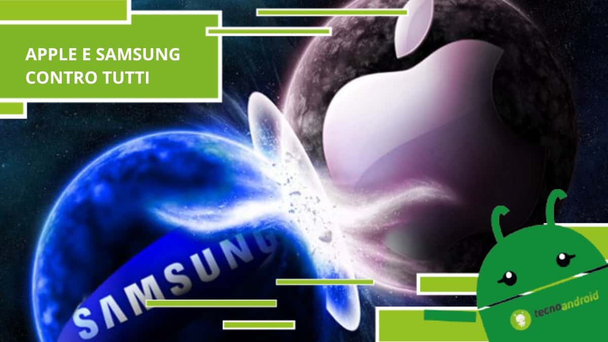 Apple e Samsung, i due produttori continuano a non avere rivali sul mercato