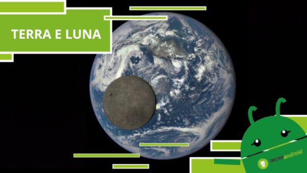 Terra e Luna, non li avete mai osservati da questo punto di vista