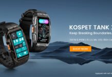 Kospet Tanx K1, lo smartwatch rugged dal prezzo economico