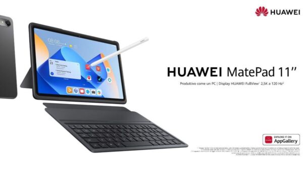 Huawei MatePad 11 2023, disponibile all'acquisto da oggi in Italia