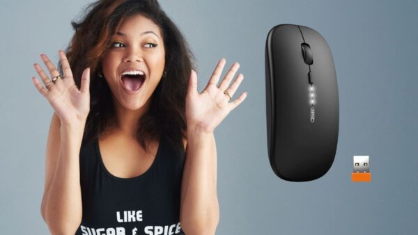 Mouse wireless scontato al 40%, bluetooth e compatto a prezzo shock su Amazon