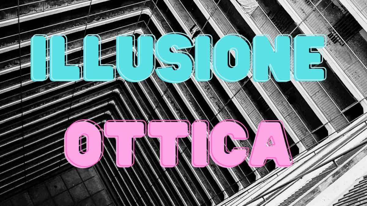 Illusione Ottica, risolvete l'enigma e sarete dei campioni