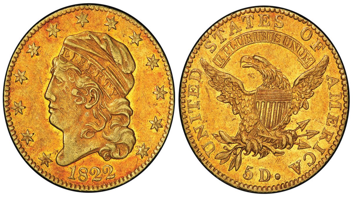 Half Eagle del 1822