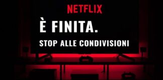 Netflix dice stop alla condivisione degli account