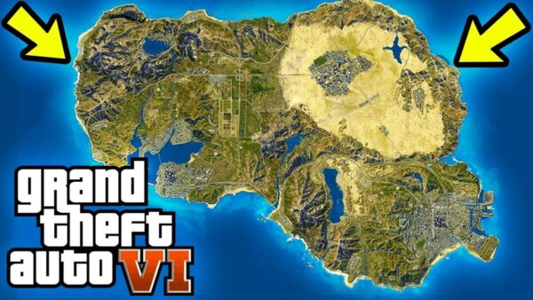Praticamente confermata la mappa di GTA 6