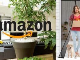 Zanzariera su Amazon con magneti, addio alle zanzare e agli insetti per 9 euro