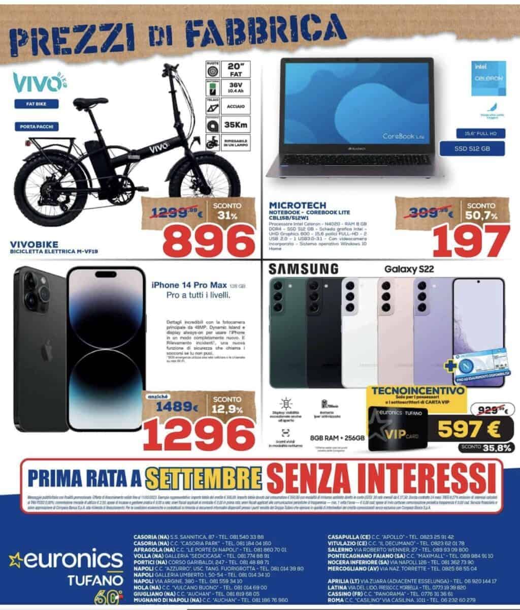 volantino Euronics