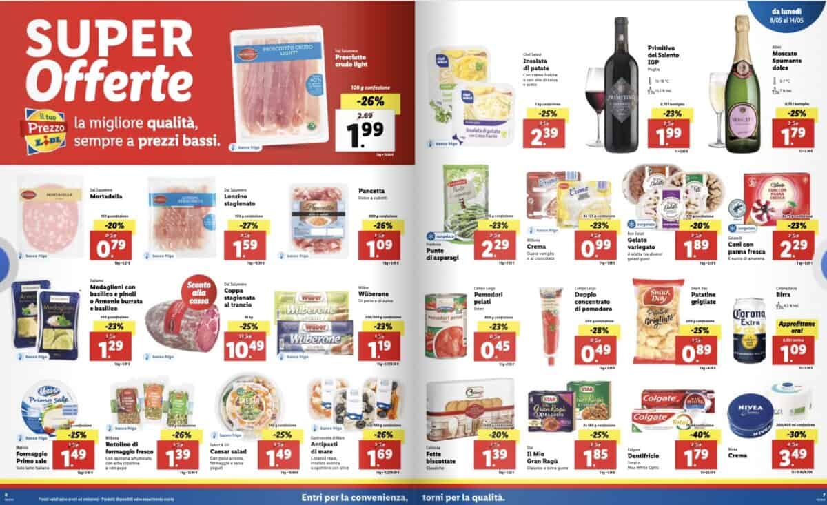Lidl - funzionalità