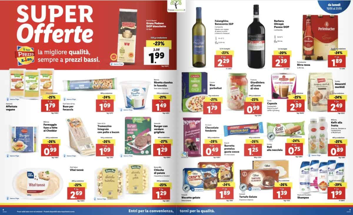 Lidl - funzionalità
