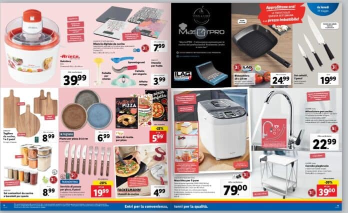 Lidl senza freni, oggi REGALA prodotti al 90% di sconto