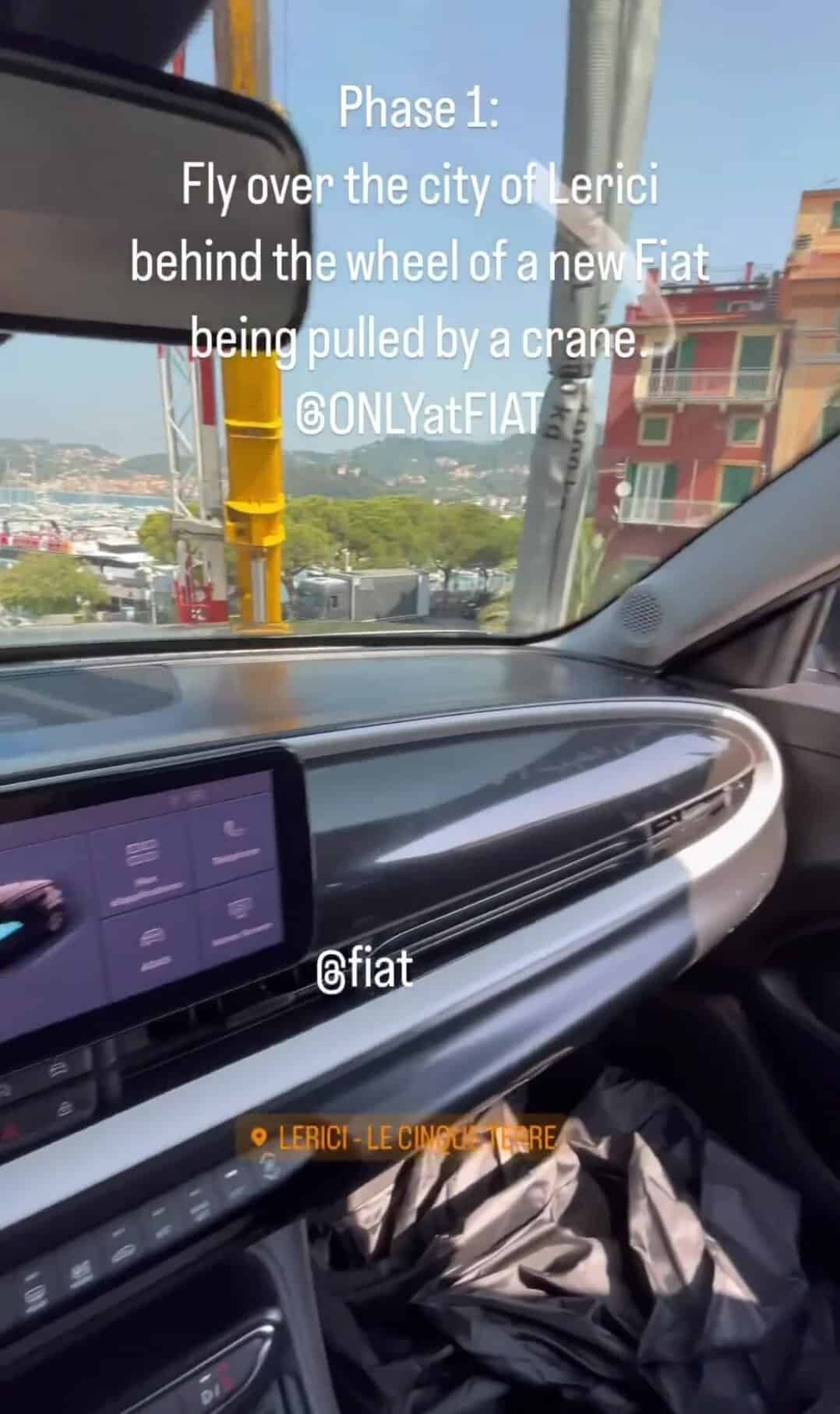 Fiat 600 foto spia interni 3