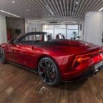 MG MG Cyberster, esposta per la prima volta nello showroom di Londra