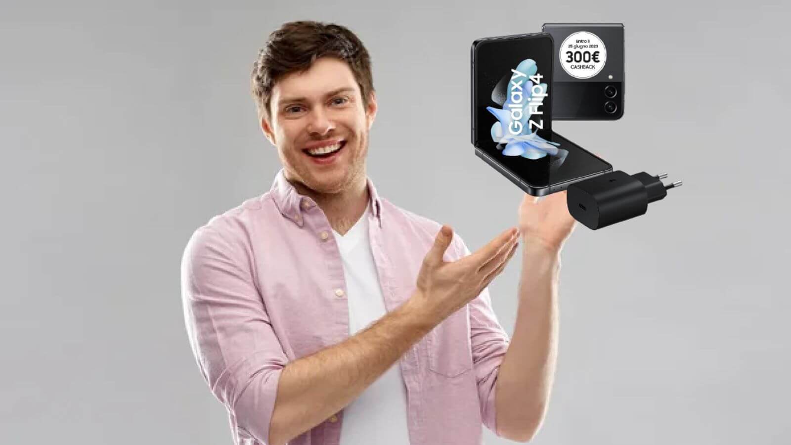 Samsung Galaxy Z Flip4 a 300 euro di sconto su Amazon con un regalo