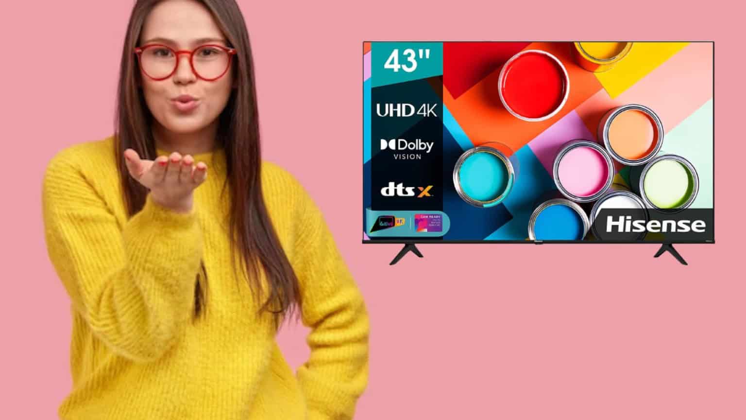 Smart TV 4K da 43 pollici a 288 euro su Amazon, GRANDE OCCASIONE