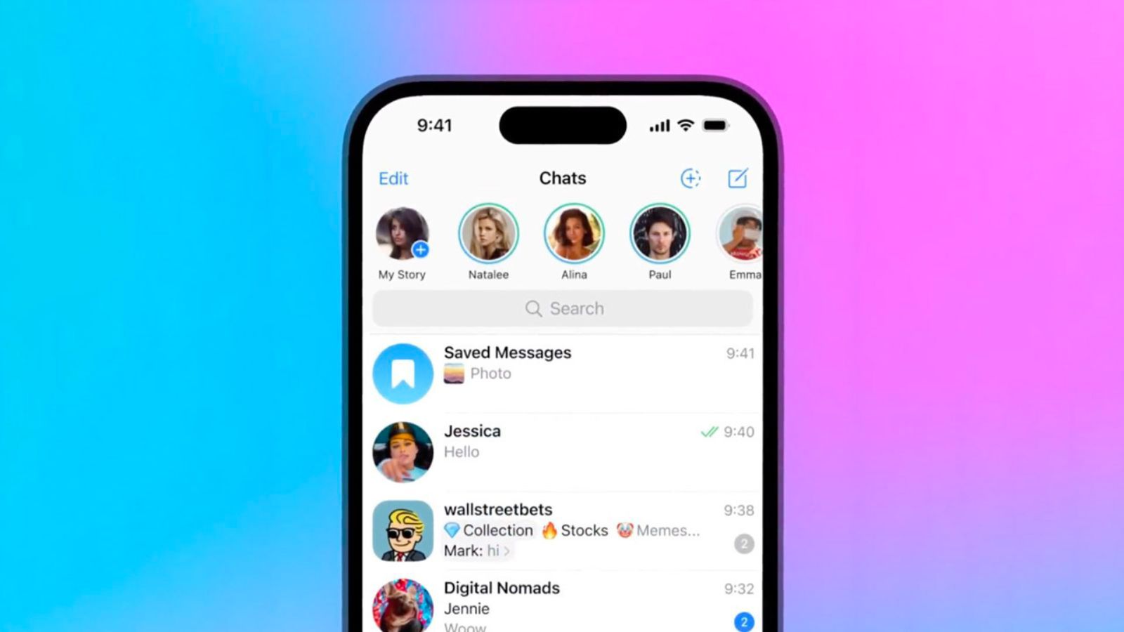 Telegram sfida Instagram, arrivano le Storie a luglio