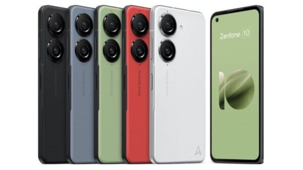 Asus Zenfone 10 design colorazioni