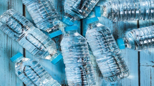 Bottiglia, plastica, tappo