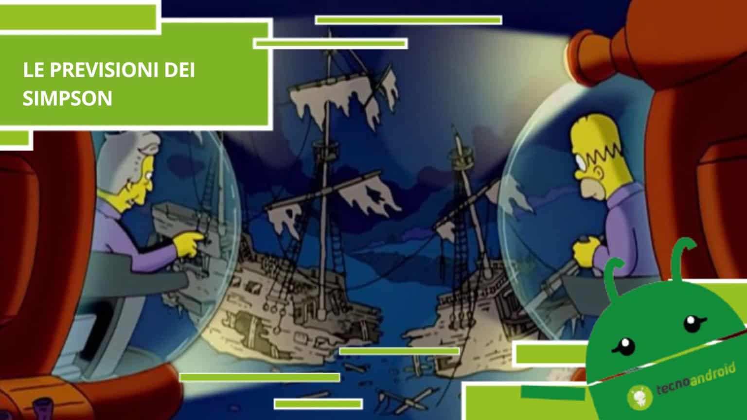 Sottomarino Titan, per l'ennesima volta i Simpson lo avevano già previsto