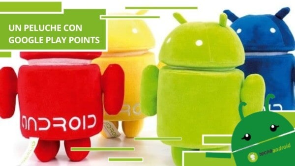 Google Play Points, con i punti è possibile ottenere un peluche Android