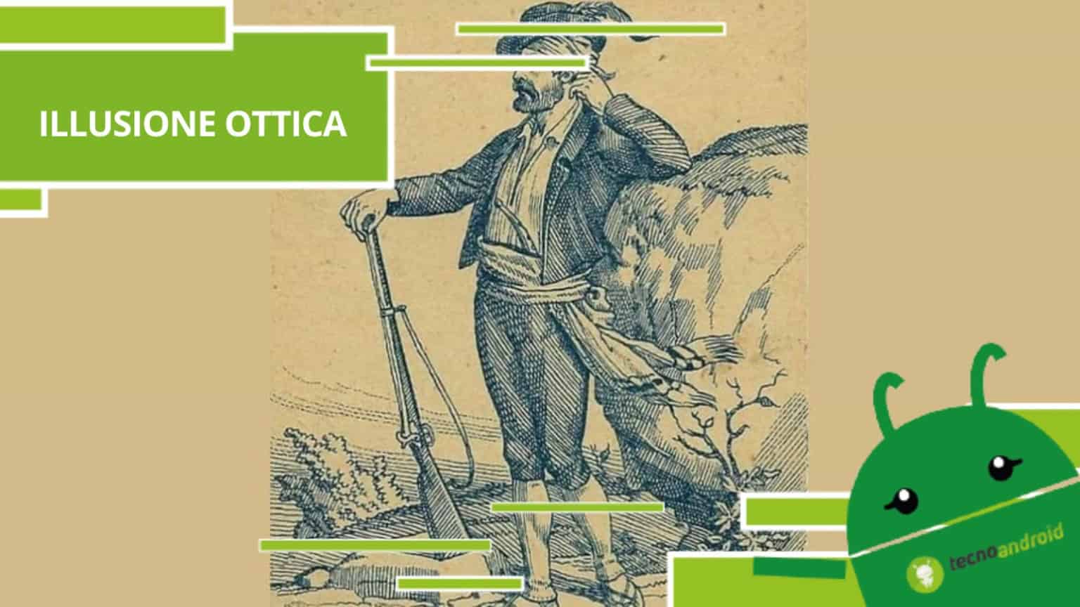 Illusione Ottica, se pensi che nell'immagine ci sia solo un volto sei fuori strada