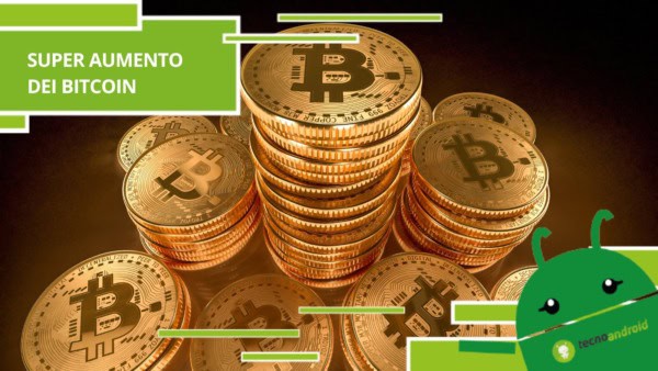 Bitcoin, mega impennata per la nota criptovaluta
