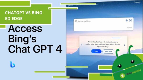 Microsoft, ChatGPT arriva su Bing ed Edge con tante nuove funzionalità