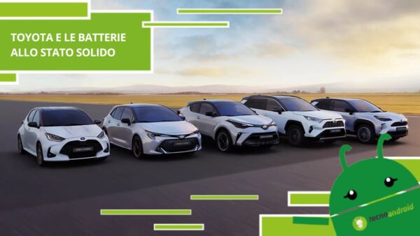 Toyota, l'azienda si converte definitivamente alle batterie allo stato solido